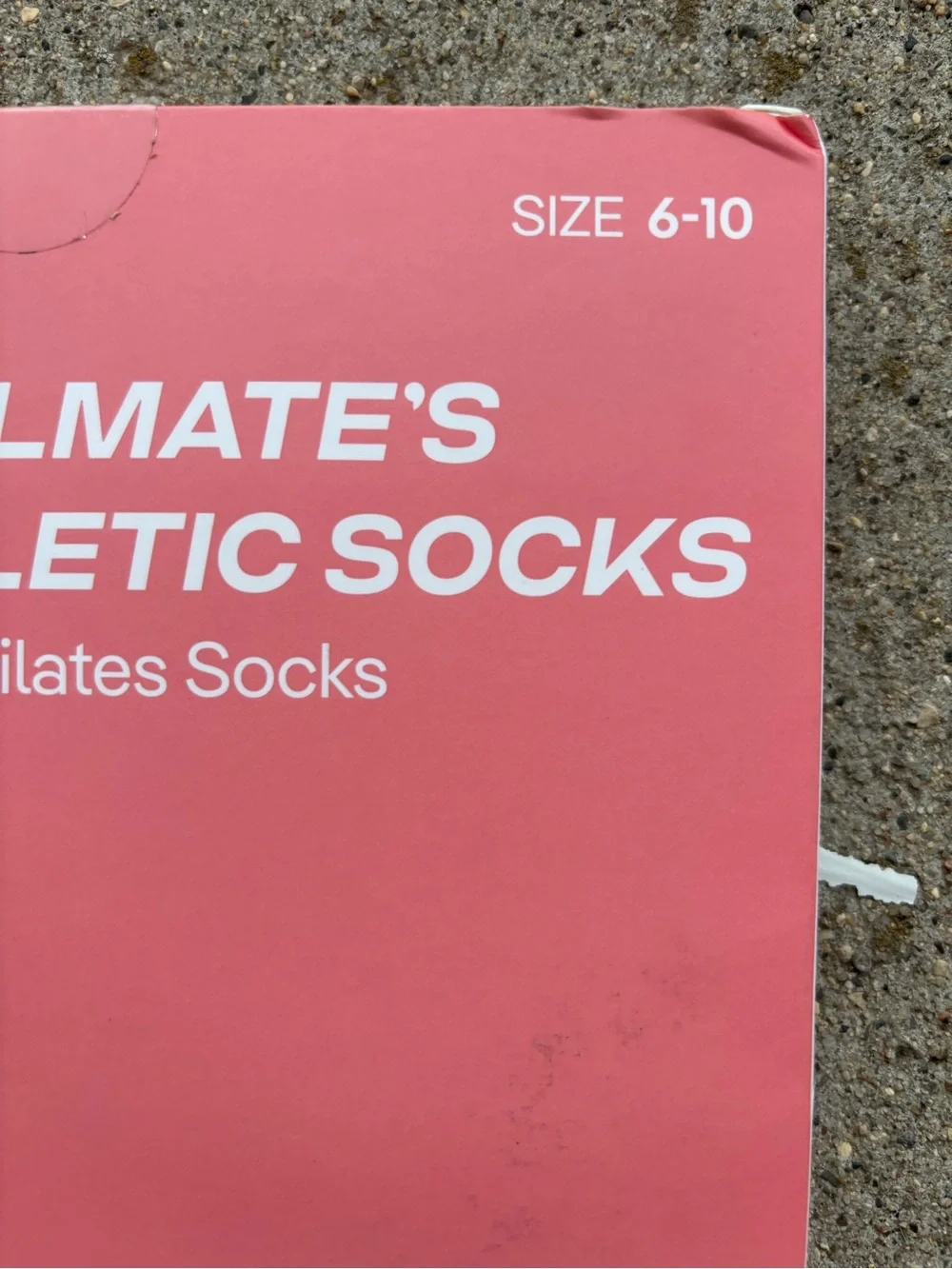 Coolmate Women's Athletic Yoga & Pilates Socks - Pink (Size 6-10)
